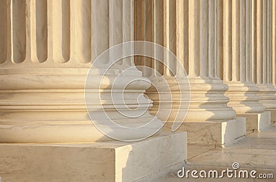 US Supreme Court Architecture Detail