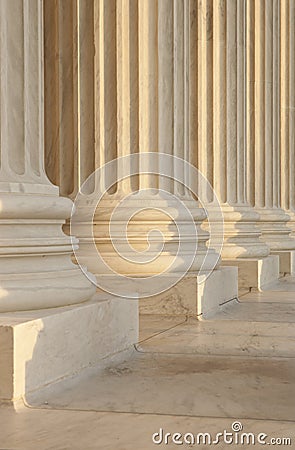 US Supreme Court Architecture Detail
