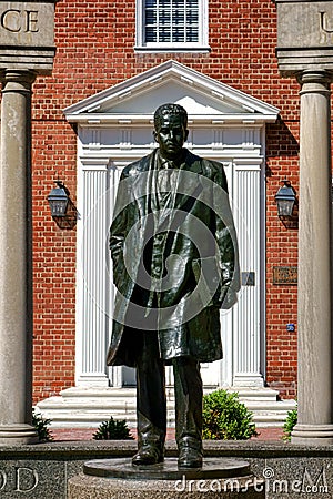 US Supreme Court Justice Thurgood Marshall Statue