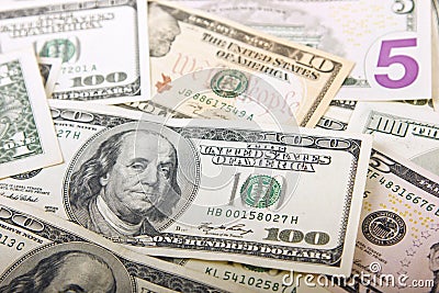 USA Money background ,close-up