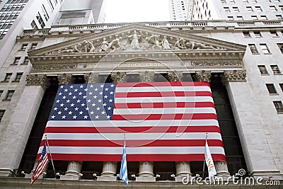 USA, New York, Wallstreet, Stock Exchange