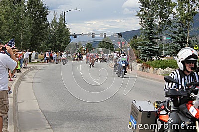 USA PRO Cycling Challenge Stage 5 cyclists