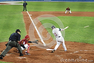 USA-Venezuela baseball game