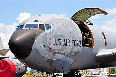 USAF Boeing military cargo plane at Airshow 2010