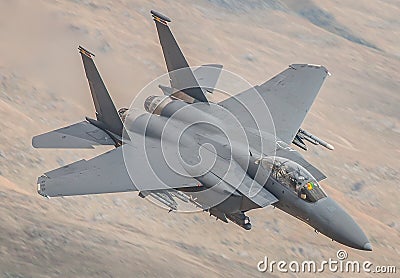 USAF F15 fighter jet