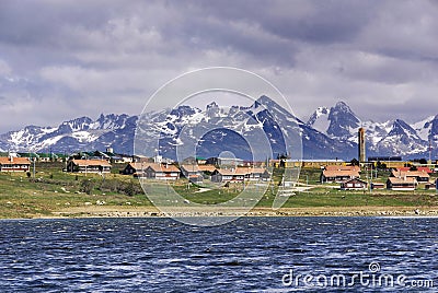 ushuaia argentina editorial commonly regarded patagonia southernmost nov november