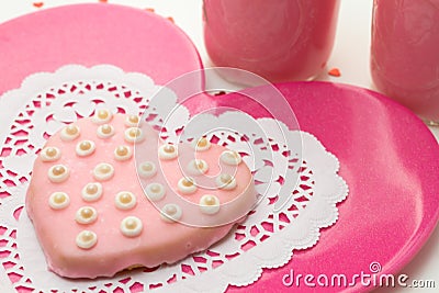 Valentine Decorated Cookies