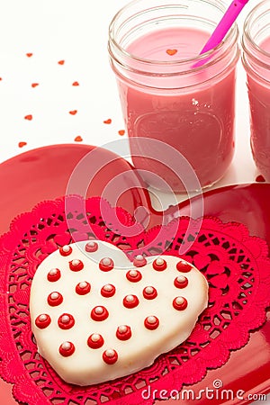 Valentine Decorated Cookies