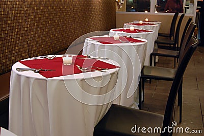 Valentines Dinner Tables