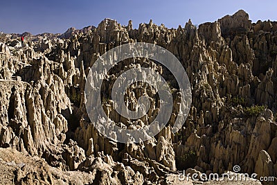 Valley de la Luna - Moon Valley - La Paz - Bolivia