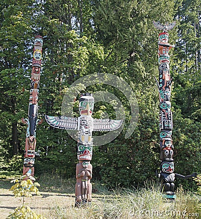 Vancouver BC Totem Poles