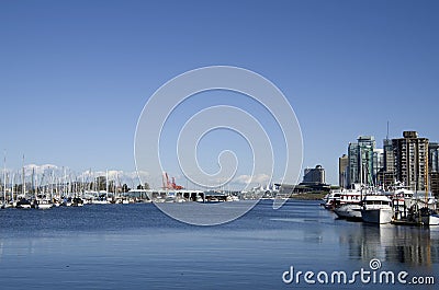 Vancouver city waterfront