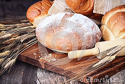 Variety of Breads