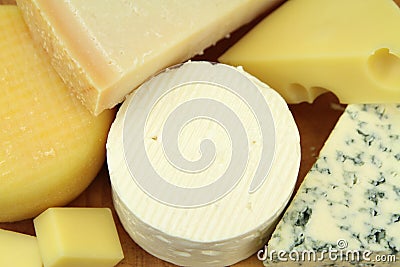 Various cheeses