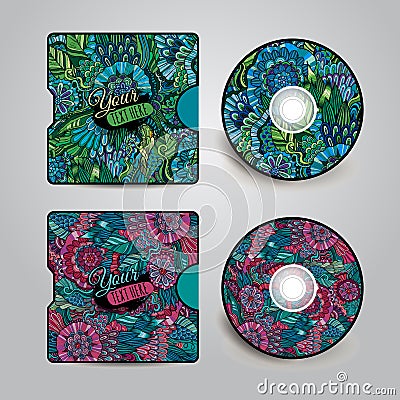 Vector CD cover design