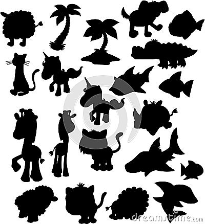 Vector Silhouette Collection