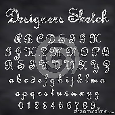 chalkboard font alphabet lekton info chalk letter font