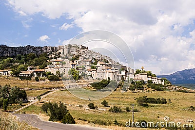 The Verdon Gorge in south-eastern France,