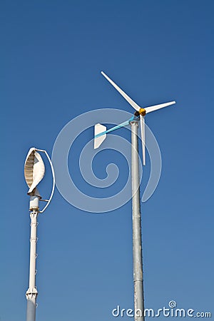 Vertical and normal wind turbine