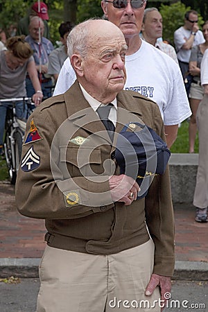 Veteran on Memorial Day