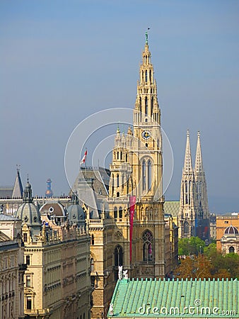 Vienna skyline