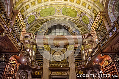 Vienna State Library interior