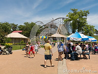 View of an amusement park