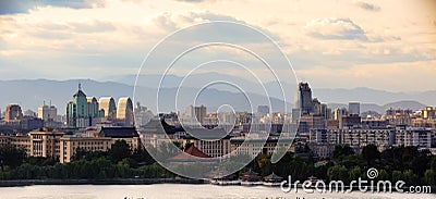 View of Beijing skyline