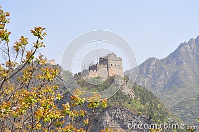 View of Great Wall in focus