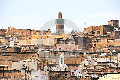 View over Medina of Fes, Morocco