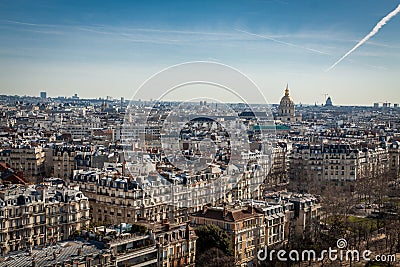 View over the rooftops of Paris