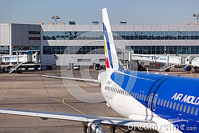 View on runway in airport