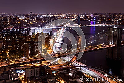 View was made from The Top of Manhattan s roof Manhattan New York City