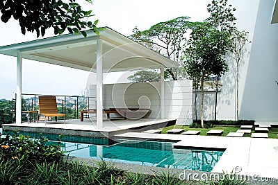 Villa swimming pool