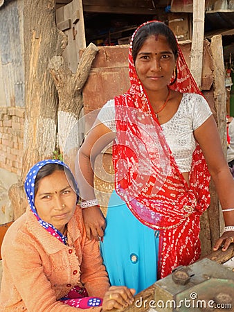 Village life, rural Rajasthan, India