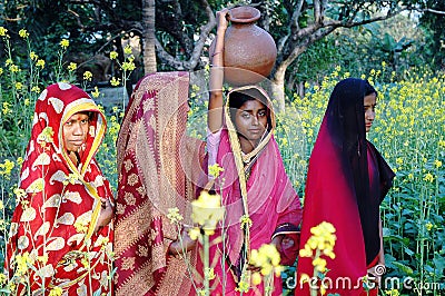 Village women.
