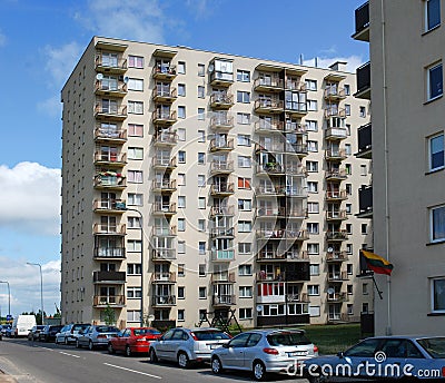 Vilnius today. New buildings and nature.