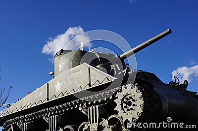 Vintage army tank