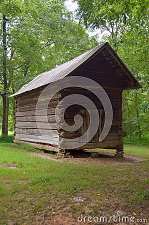 Vintage barn shed on a farm