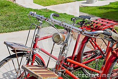 Vintage bicycle Detail