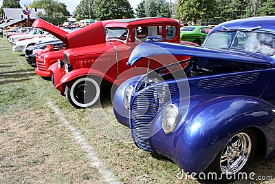 Vintage car exhibition
