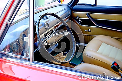 Vintage Car Interior Detail