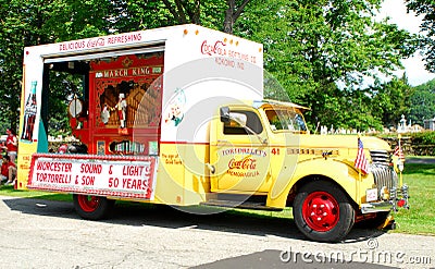 Vintage Coca-cola truck