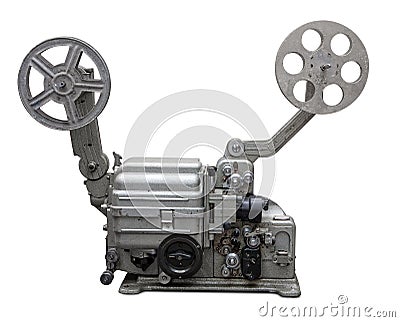 Vintage film projector