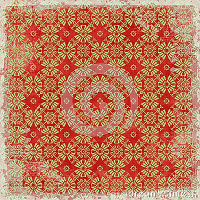 Vintage floral background christmas theme