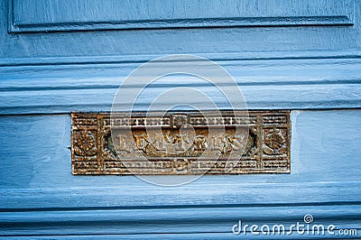 Vintage French letterbox