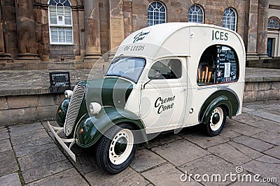 Vintage ice cream van