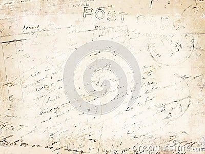 Vintage Letter Background