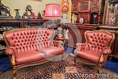 Vintage living room