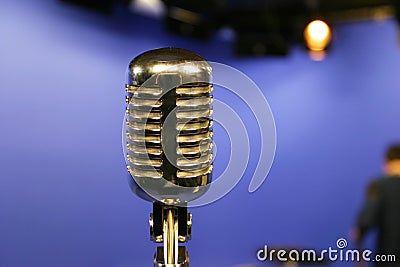 Vintage microphone